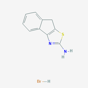 8H-Indeno[1,2-d]thiazol-2-amine hydrobromide