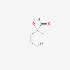 B048442 1-Methoxycyclohex-3-ene-1-carbaldehyde CAS No. 117370-82-8