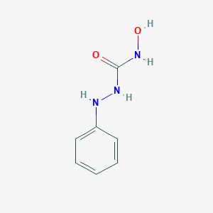 molecular formula C7H9N3O2 B048452 N-hydroxy-2-phenyl-1-hydrazinecarboxamide CAS No. 121933-76-4