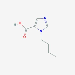 molecular formula C8H12N2O2 B048453 1-Butyl-1H-imidazole-5-carboxylic acid CAS No. 123451-25-2