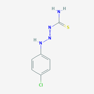 molecular formula C7H7ClN4S B048461 [(4-Chlorophenyl)hydrazinylidene]thiourea CAS No. 119696-72-9