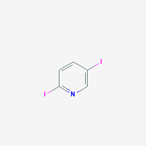molecular formula C5H3I2N B048462 2,5-二碘吡啶 CAS No. 116195-81-4