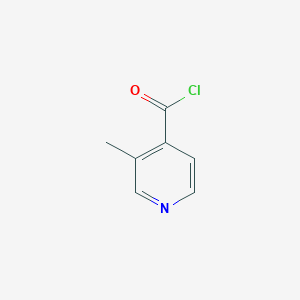 molecular formula C7H6ClNO B048467 3-Methylpyridine-4-carbonyl chloride CAS No. 64915-79-3