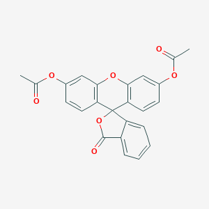 molecular formula C₂₄H₁₆O₇ B048478 Diacetylfluorescein CAS No. 596-09-8