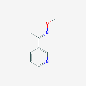 (E)-N-methoxy-1-pyridin-3-ylethanimine