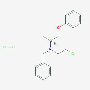 molecular formula C18H23Cl2NO B000485 Phenoxybenzamine hydrochloride CAS No. 63-92-3