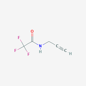 molecular formula C5H4F3NO B048521 2,2,2-Trifluoro-N-(prop-2-yn-1-yl)acetamide CAS No. 14719-21-2