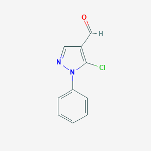 molecular formula C10H7ClN2O B485339 5-chloro-1-phenyl-1H-pyrazole-4-carbaldehyde CAS No. 38405-69-5
