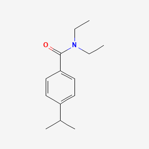 molecular formula C14H21NO B4854072 n,n-Diethyl-4-(propan-2-yl)benzamide CAS No. 6289-68-5