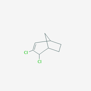molecular formula C8H10Cl2 B048546 3,4-Dichlorobicyclo[3.2.1]oct-2-ene CAS No. 57615-42-6