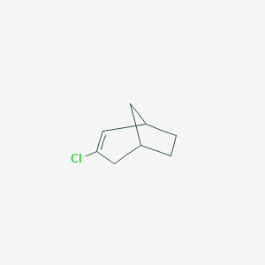 molecular formula C8H11Cl B048547 3-Chlorobicyclo[3.2.1]oct-2-ene CAS No. 35242-17-2