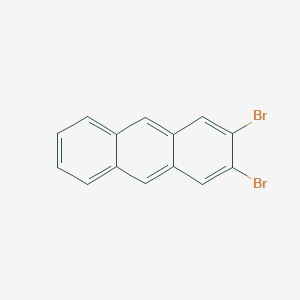 molecular formula C14H8Br2 B048569 2,3-Dibromoanthracene CAS No. 117820-97-0
