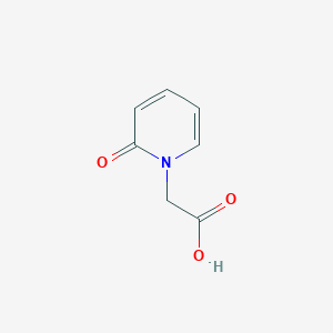 molecular formula C7H7NO3 B485693 (2-oxopyridin-1(2H)-yl)acetic acid CAS No. 56546-36-2