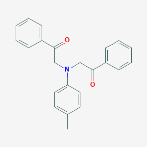 Ethanone, 2,2'-[(4-methylphenyl)imino]bis[1-phenyl-