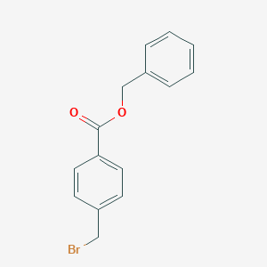 molecular formula C15H13BrO2 B048591 Benzyl 4-(bromomethyl)benzoate CAS No. 113100-79-1