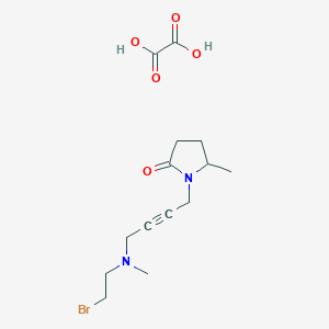 molecular formula C14H21BrN2O5 B048592 BR 402 CAS No. 118630-61-8