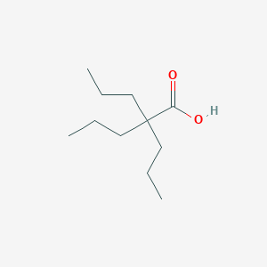 molecular formula C11H22O2 B048602 2,2-二丙基戊酸 CAS No. 52061-75-3