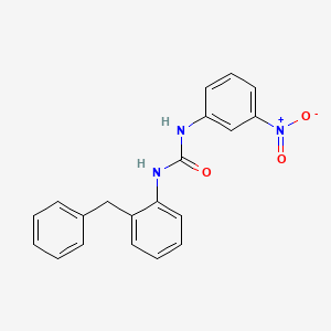 molecular formula C20H17N3O3 B4860204 N-(2-benzylphenyl)-N'-(3-nitrophenyl)urea 