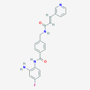 molecular formula C22H19FN4O2 B048606 Chidamide CAS No. 743438-44-0