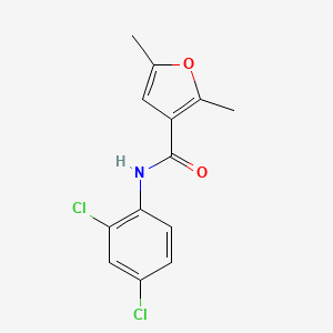 molecular formula C13H11Cl2NO2 B4862177 N-(2,4-dichlorophenyl)-2,5-dimethylfuran-3-carboxamide CAS No. 915924-32-2