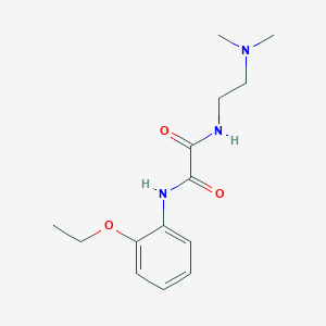 molecular formula C14H21N3O3 B4862618 N-[2-(dimethylamino)ethyl]-N'-(2-ethoxyphenyl)ethanediamide 
