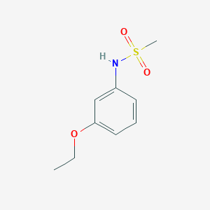 molecular formula C9H13NO3S B4863819 N-(3-ethoxyphenyl)methanesulfonamide 