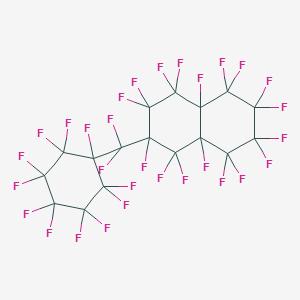 molecular formula C17F30 B048641 Perfluoroperhydrobenzyl tetralin CAS No. 116265-66-8