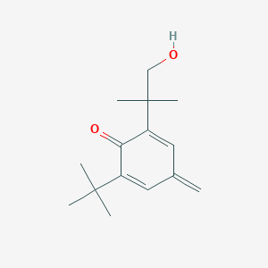 6-tert-Butyl-2-(hydroxy-tert-butyl)-4-methylene-2,5-cyclohedanedienone