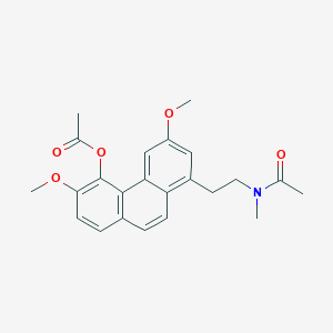 molecular formula C23H25NO5 B048646 ATM4 4-Acetoxy Analog CAS No. 91295-74-8