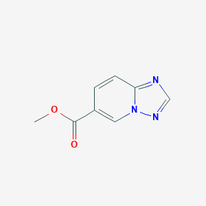 molecular formula C8H7N3O2 B048659 Methyl [1,2,4]triazolo[1,5-a]pyridine-6-carboxylate CAS No. 868362-22-5