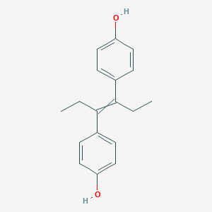molecular formula C₁₈H₁₆D₄O₂ B048678 己烯雌酚 CAS No. 6898-97-1