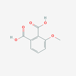 molecular formula C9H8O5 B048688 3-甲氧基邻苯二甲酸 CAS No. 14963-97-4