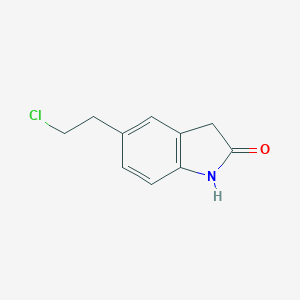 molecular formula C10H10ClNO B048733 5-(2-Chloroethyl)Oxindole CAS No. 118306-76-6