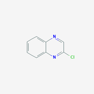 molecular formula C8H5ClN2 B048734 2-Chloroquinoxaline CAS No. 1448-87-9