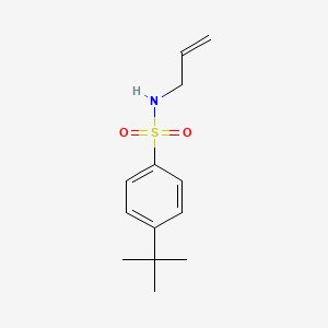 molecular formula C13H19NO2S B4874061 N-allyl-4-tert-butylbenzenesulfonamide 