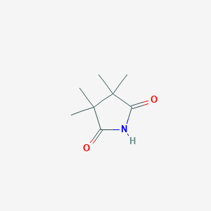 molecular formula C8H13NO2 B048748 Tetramethylsuccinimide CAS No. 3566-61-8