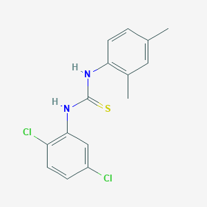 molecular formula C15H14Cl2N2S B4876041 N-(2,5-dichlorophenyl)-N'-(2,4-dimethylphenyl)thiourea 