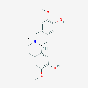 molecular formula C20H24NO4+ B048772 Phellodendrine CAS No. 6873-13-8