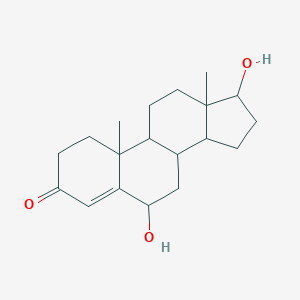 molecular formula C19H28O3 B048783 6beta-Hydroxytestosterone CAS No. 62-99-7