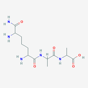 molecular formula C13H25N5O5 B048785 Aladapcin CAS No. 114540-27-1