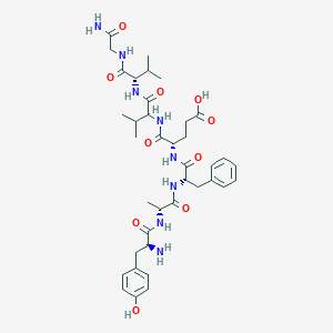 molecular formula C38H54N8O10 B048787 Deltorphin II CAS No. 122752-16-3