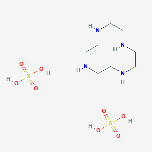 molecular formula C8H24N4O8S2 B048788 1,4,7,10-Tetraazacyclododecane sulfate CAS No. 112193-77-8