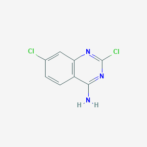 molecular formula C8H5Cl2N3 B048812 2,7-Dichloroquinazolin-4-amine CAS No. 111218-91-8