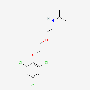 N-{2-[2-(2,4,6-trichlorophenoxy)ethoxy]ethyl}-2-propanamine