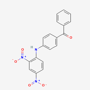 {4-[(2,4-dinitrophenyl)amino]phenyl}(phenyl)methanone
