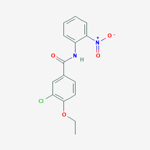 3-chloro-4-ethoxy-N-(2-nitrophenyl)benzamide