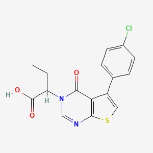molecular formula C16H13ClN2O3S B4882218 C16H13ClN2O3S 