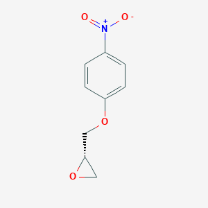 molecular formula C9H9NO4 B048839 (S)-2-((4-Nitrophenoxy)methyl)oxirane CAS No. 125279-82-5