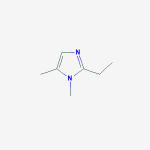 molecular formula C7H12N2 B048848 2-Ethyl-1,5-dimethyl-1H-imidazole CAS No. 112725-81-2