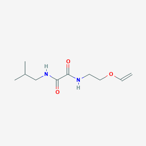 molecular formula C10H18N2O3 B4885480 N-isobutyl-N'-[2-(vinyloxy)ethyl]ethanediamide 